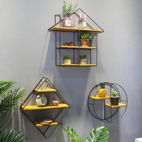 Round,Shelf,Storage,Bookshelf,Mounted,Floating,Shelf,Decor