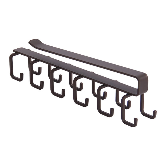 Hooks,Holder,Kitchen,Cabinet,Under,Shelf,Storage,Organizer