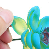12pcs,Artificial,Desert,Succule,Cactus,Plants,Foliage,Artificial,Flowers,Potted,Decor