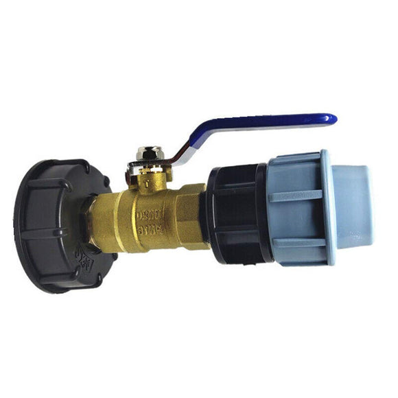 S60X6,Barrel,Connector,Garden,Thread,Fitting,Adapter,Brass,Valve,Alkali,Resistant