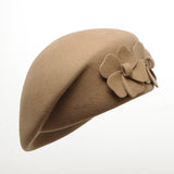 Women's,Beret,Wedding,Flower