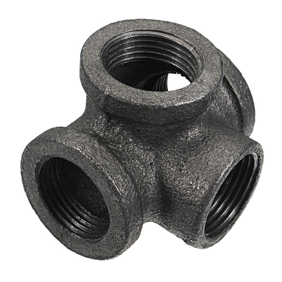 Fitting,Malleable,Black,Outlet,Female,Connector
