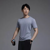 [FROM,90FUN,Men's,Short,Sleeve,Sport,Comfortable,Antibacterial,Men's,Running,Hiking,Cycling