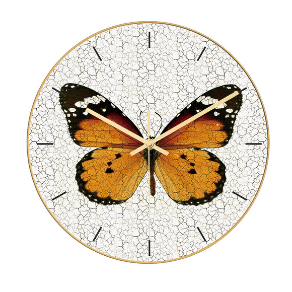 Loskii,CC013,Creative,Butterfly,Pattern,Clock,Clock,Quartz,Clock,Office,Decorations