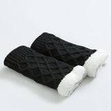 Unisex,Winter,Warmer,Thicken,Fleece,Liner,Diamond,Socks,Boots