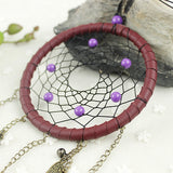 Natural,Woven,Feathers,Dreamcatcher,American,Custom,Gifts,Hanging,Decor,Ornament