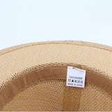 Women,Panama,Straw,Classic,Western,Beach,Bucket