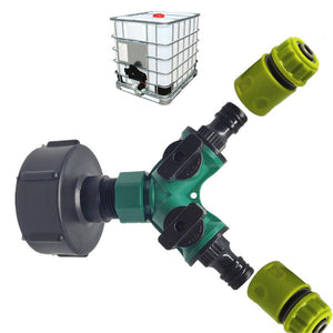 Barrel,Joints,Adapter,Shape,Garden,Nozzle,Connector,Plastic,Water,Adapter,Replacement,Valve,Fitting,Parts