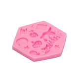 Coconut,Silicone,Fondant,Mould,Creative,Baking,Tools,Accessories