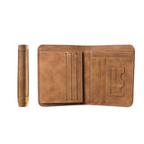 Leather,Short,Wallet,Holder,Purse,Money,Billfold,Outdoor,Travel