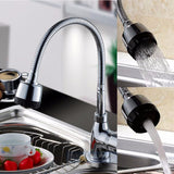 Chrome,Kitchen,Faucet,Rotate,Spout,Basin,Bathroom,Water,Mixer