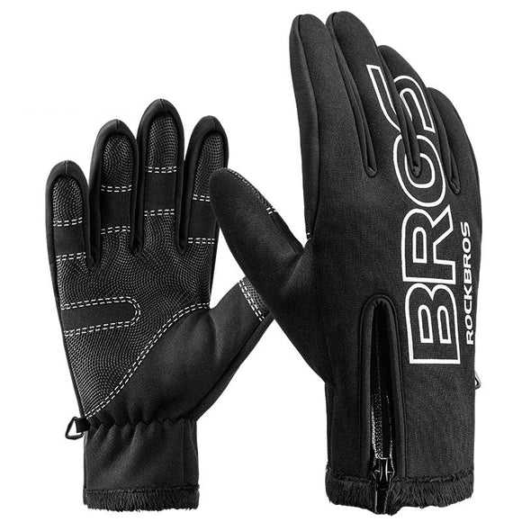 ROCKBROS,Winter,Cycling,Gloves,Finger,Touch,Screen,Riding,Bicycle,Gloves,Motorcycle,Gloves
