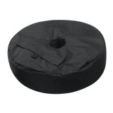 38x15cm,Black,Oxford,Cloth,Round,Sandbag,Outdoor,Support,Umbrella,Sunshade,Sandbag