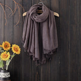 Women,Tassel,Cotton,Chinses,Style,Fashion,Scarf,Outdoor,Causal,Square,Scarves