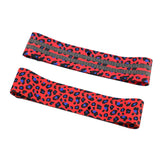 Unisex,Leopard,Print,Squat,Circle,Resistance,Bands,Elastic,Workout,Fitness,Equipment