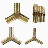 Solid,Brass,Connector,Joiner,Barbed,Splitter