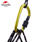 Naturehike,Shape,Buckle,Aluminum,Alloy,Carabiner,Hanging,Keychain,Outdoor,Camping,Tools