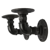 Vintage,Retro,Black,Industrial,Shelf,Bracket,Decoration,Storage,Holders
