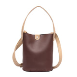 Women,Leather,Bucket,Portable,Handbag,Leisure,Shoulder,Outdoor,Travel