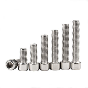 Suleve,M5SH7,50Pcs,Stainless,Steel,Socket,Screw,Washer