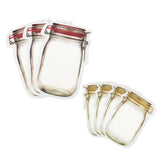 Storage,Preserving,Mason,Bottle,Children,Biscuit,Snack,Container