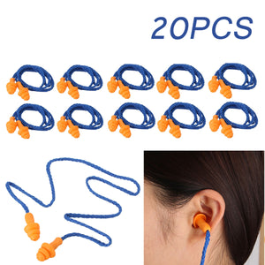 Pairs,Silicone,Plugs,Reusable,Hearing,Protection,Sleeping,Noise,Traveling,Studying,Earplugs