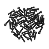 Suleve,M5CH3,50Pcs,Grade,Carbon,Steel,Socket,Screw,Optional,Length