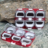 Waterproof,Magnet,Portable,Compartments,Fishing,Hooks,Accessories