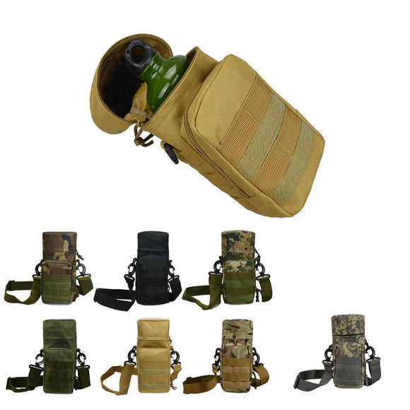BL051,Water,Bottle,Waterproof,Oxford,Fabric,Military,Tactical,Molle,Waist,Utility,Pouch,Emergency,Pocket