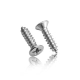 Suleve,M4SP4,100Pcs,Stainless,Steel,Cross,Tapping,Screw,Screws,Speaker,Screws,Optional,Length