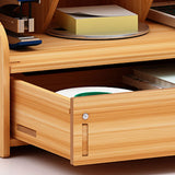 Wooden,Holder,Storage,Large,Capacity,Stationery,Cosmetic,Organizer,Jewelry,Display,Saving,Space