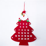 Christmas,Advent,Calendar,Fabric,Holiday,Countdown,Christmas,Display,Decor