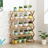 148MAZZWJ01,Plant,Shelves,Layers,Foldable,Installation,Balcony,Interior,Decoration