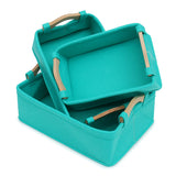 Rectangular,Woven,Storage,Baskets,Hamper