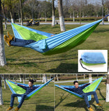 Outdoor,Camping,Hammock,Parachute,Cloth,Lightweight,Nylon,Portable,Hammock,People,140CM