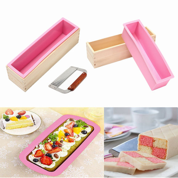 Wooden,Mould,Silicone,Making,Baking,Biscuit,Cutter,Baking