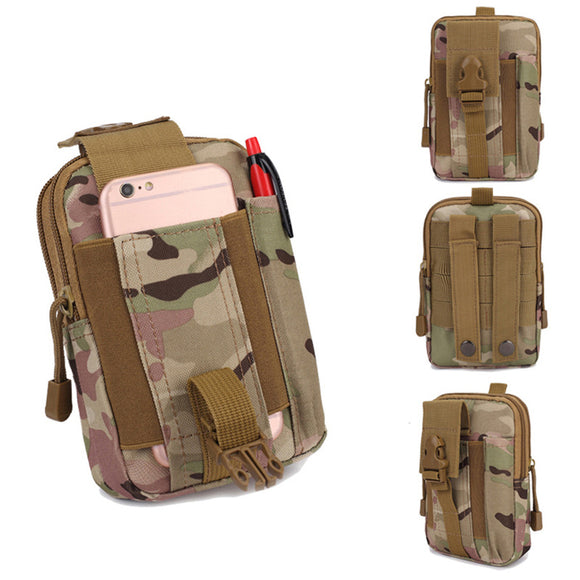 BENNIU,BL064,Oxford,MOLLE,System,Camouflage,Military,Tactical,Waist,Outdoor,Waterproof,Sports,Waist,Crossbody