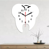 Emoyo,ECY056,Tooth,Shape,Clock,Quartz,Clock,Clock,Office,Decorations