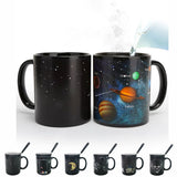 Starry,Solar,System,Ceramic,Color,Water,Drinking