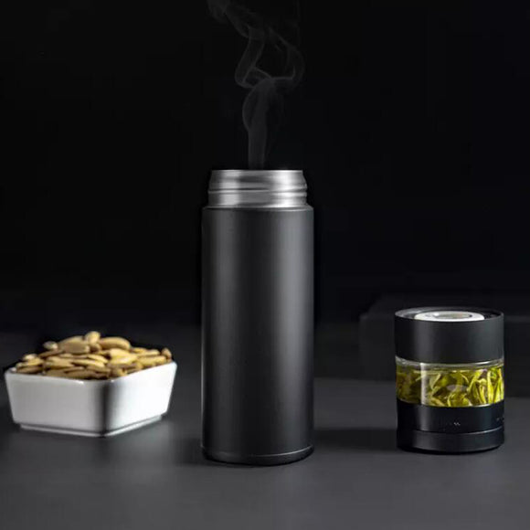 Pinztea,360ml,Water,Bottle,Grade,Stainless,Steel,Insulated,Thermos,Coffee