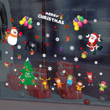 Miico,SK9244,Merry,Christmas,Window,Sticker,Removable,Christmas,Decoration