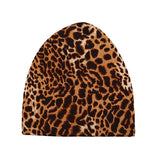 Women,Winter,Beanie,Leopard,Outdoor,Scarf