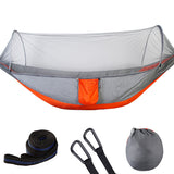 250x120cm,Double,Person,Camping,Hammock,Mosquito,Breathable,Folding,Sleeping,Hanging,Swing,Outdoor,Travel
