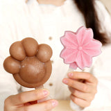 Claws,Sakura,Cherry,Blossoms,Shaped,Popsicle,Cream,Maker,Frozen