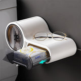 Bathroom,Toilet,Mounted,Paper,Container,Multifunctional,Waterproof,Shelf,Mobile,Phone,Glass,Watch,Holder,Tissue