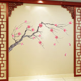 Miico,FX64045,Flower,Sticker,Decorative,Sticker,Sticker,Living,Bedroom,Decoration