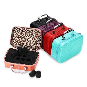 Essential,Storage,Leather,Carrying,Container,Aromatherapy,Portable