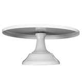 Round,Revolving,Stand,Pedestal,White,Dessert,Holder,Wedding,Party,Decoration