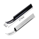 KCASA,Stainless,Steel,Blade,Leather,Craft,Leather,Skiving,Cutting,Leather,Craft