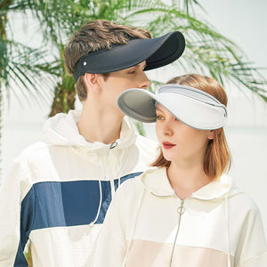 VLLICON,Feeling,Sunhat,Ourdoor,Large,Visor,Adjustable,Breathable,Sweat,Absorption,Sunhat